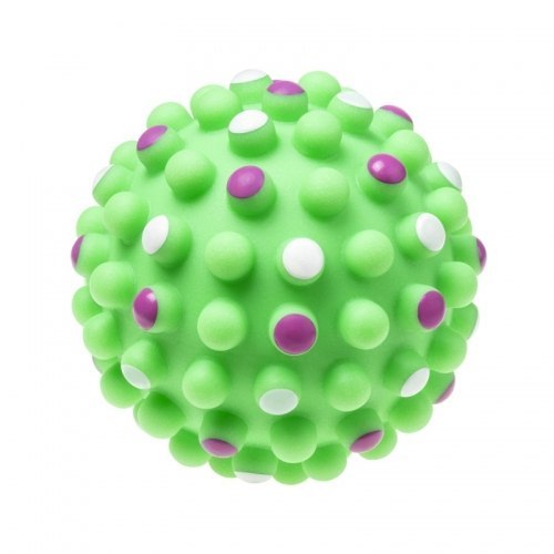 DOG TOY SQUEAKING BALL WITH SPIKES MIX 10CM AM 214 AM TOYS